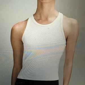 Lululemon align waist length racer back tank  size 4